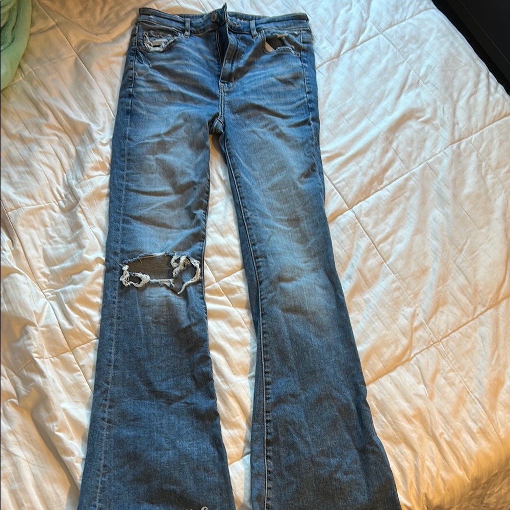 American Eagle high rise jeans